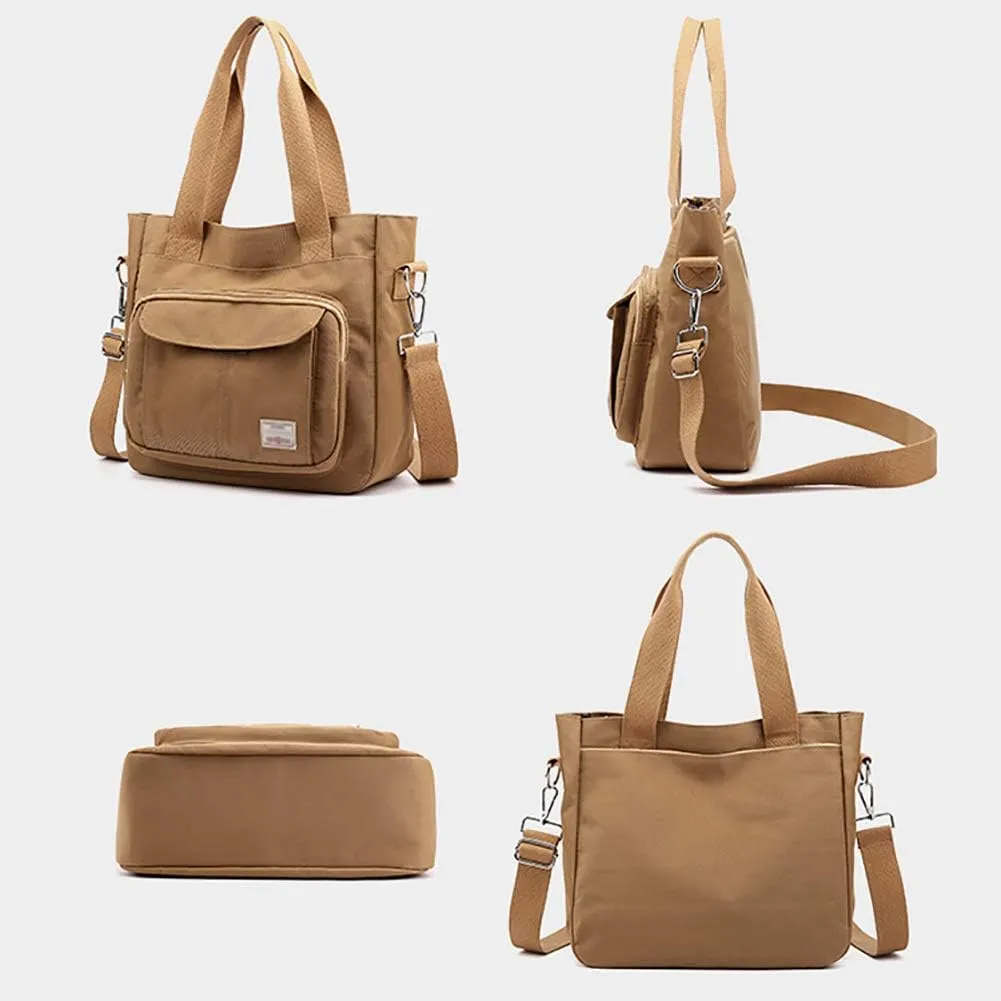KARRESLY Women's Casual Hobo Shoulder Bag Large Capacity Nylon Daily Messenger Bag Work Shopper Handbag Purse