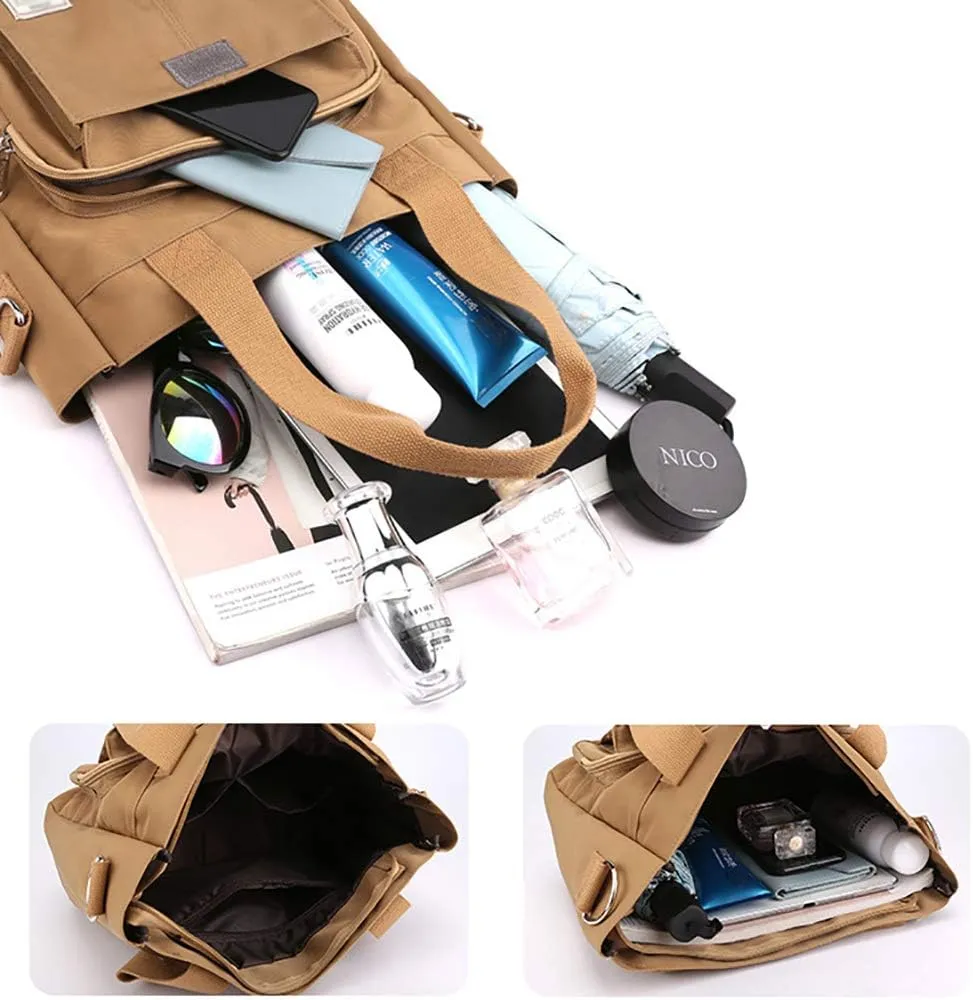 KARRESLY Women's Casual Hobo Shoulder Bag Large Capacity Nylon Daily Messenger Bag Work Shopper Handbag Purse
