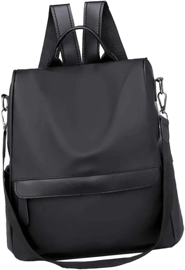 KESYOO Oxford Cloth Theft Backpack for Women Stylish Multifunctional Campus and Travel Bag Capacity Durable Design for Students and Professionals Black