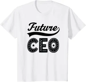 Kids Future CEO Gift T-Shirt