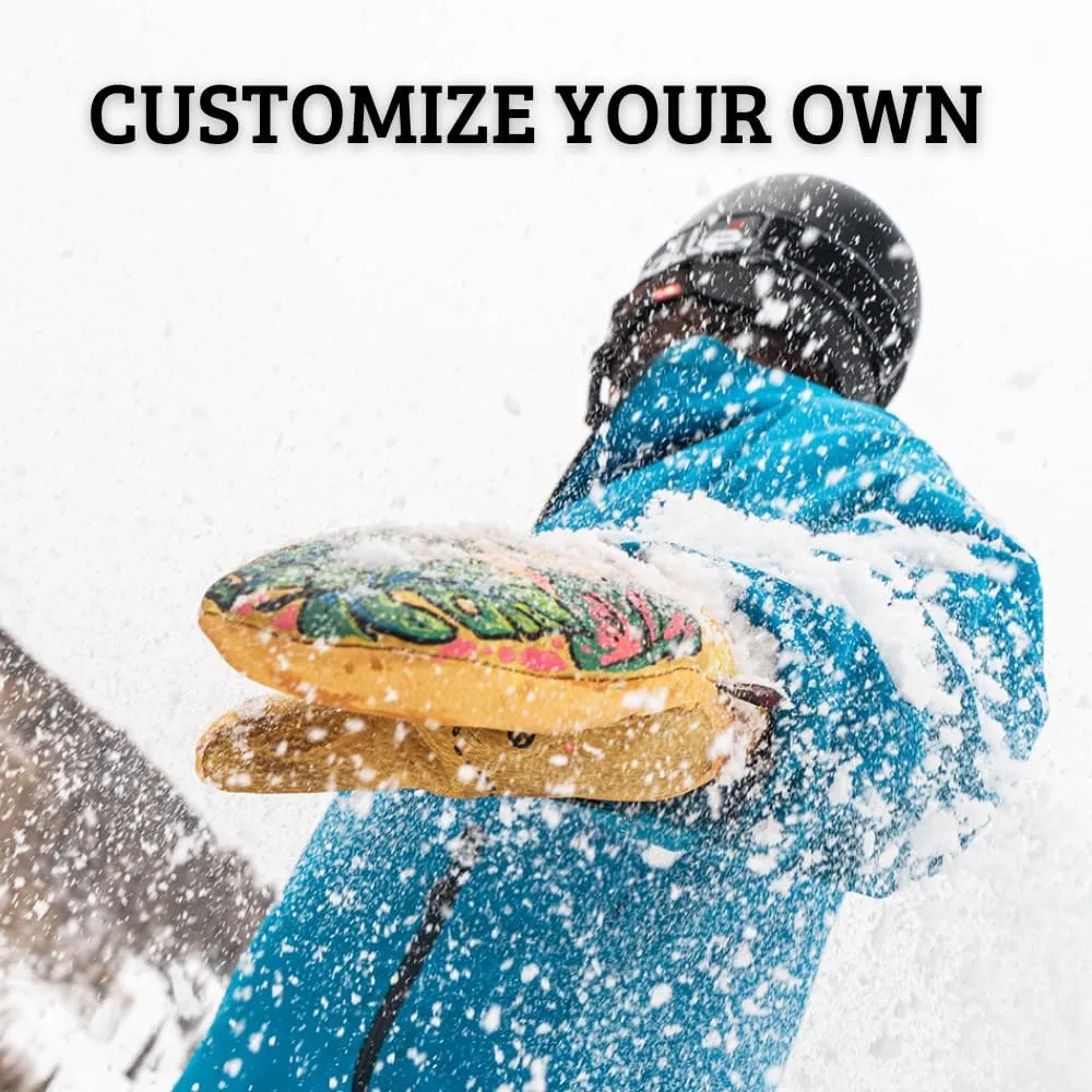 Kinco, KIN-901T, Premium Leather Work and Ski Mitt with Nikwax Waterproof Wax, Apparel Gloves