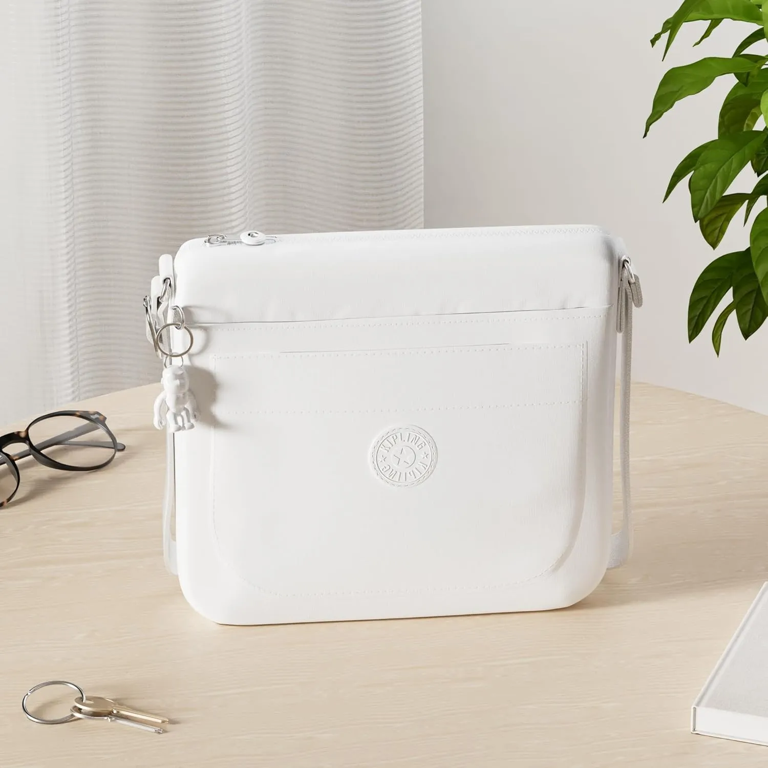 Kipling Women's Sebastian Crossbody, Super Light, Durable Messenger, Shoulder Bag