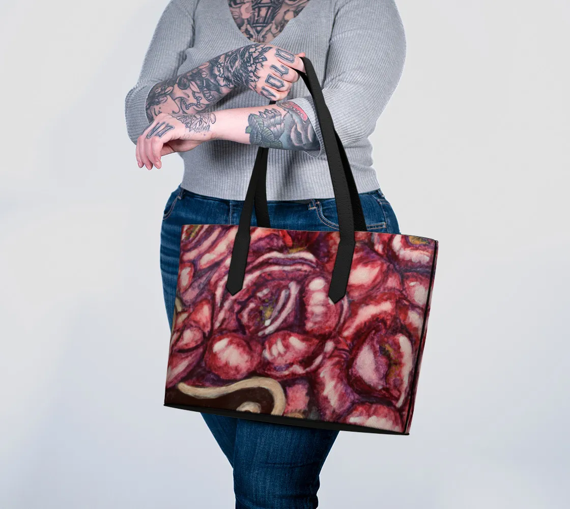 Know Bag Are Low-cost deal Limited-time offer Roses Special Vegan You Tote You Leather