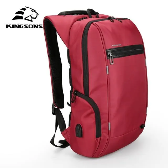 Laptop Anti-theft Waterproof Backpack with USB Charging