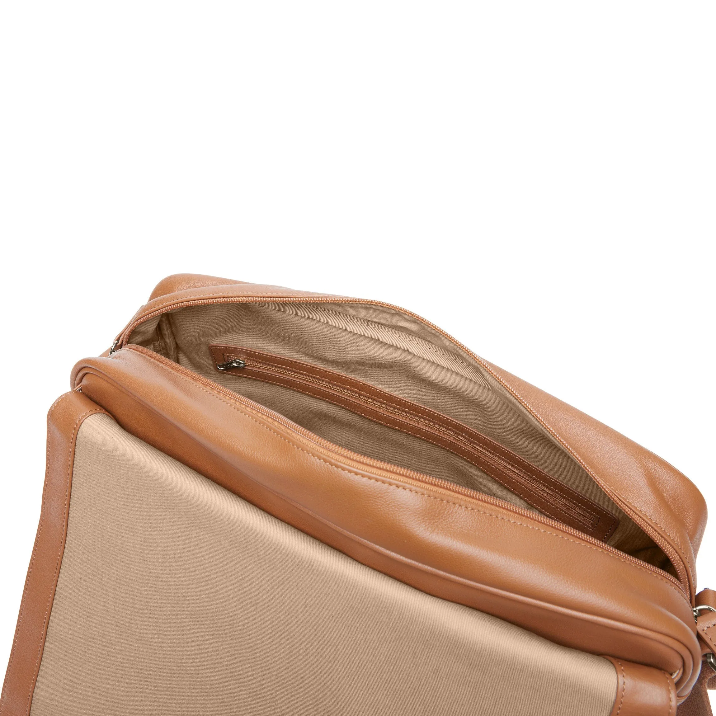 Laptop Messenger Bag Cognac
