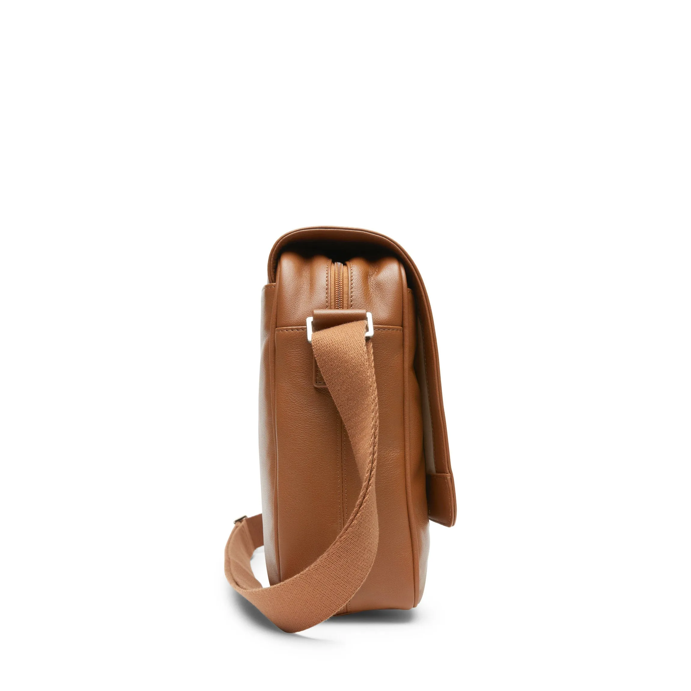 Laptop Messenger Bag Cognac