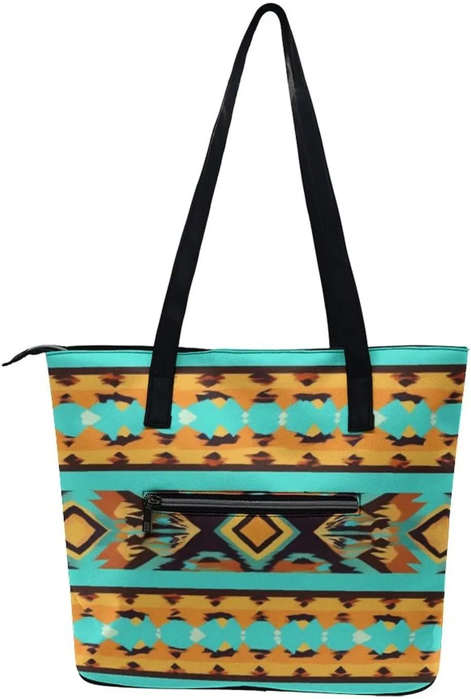 Large Leather Tote Bag Travel Work Daily Essentials Handbag For Women Men