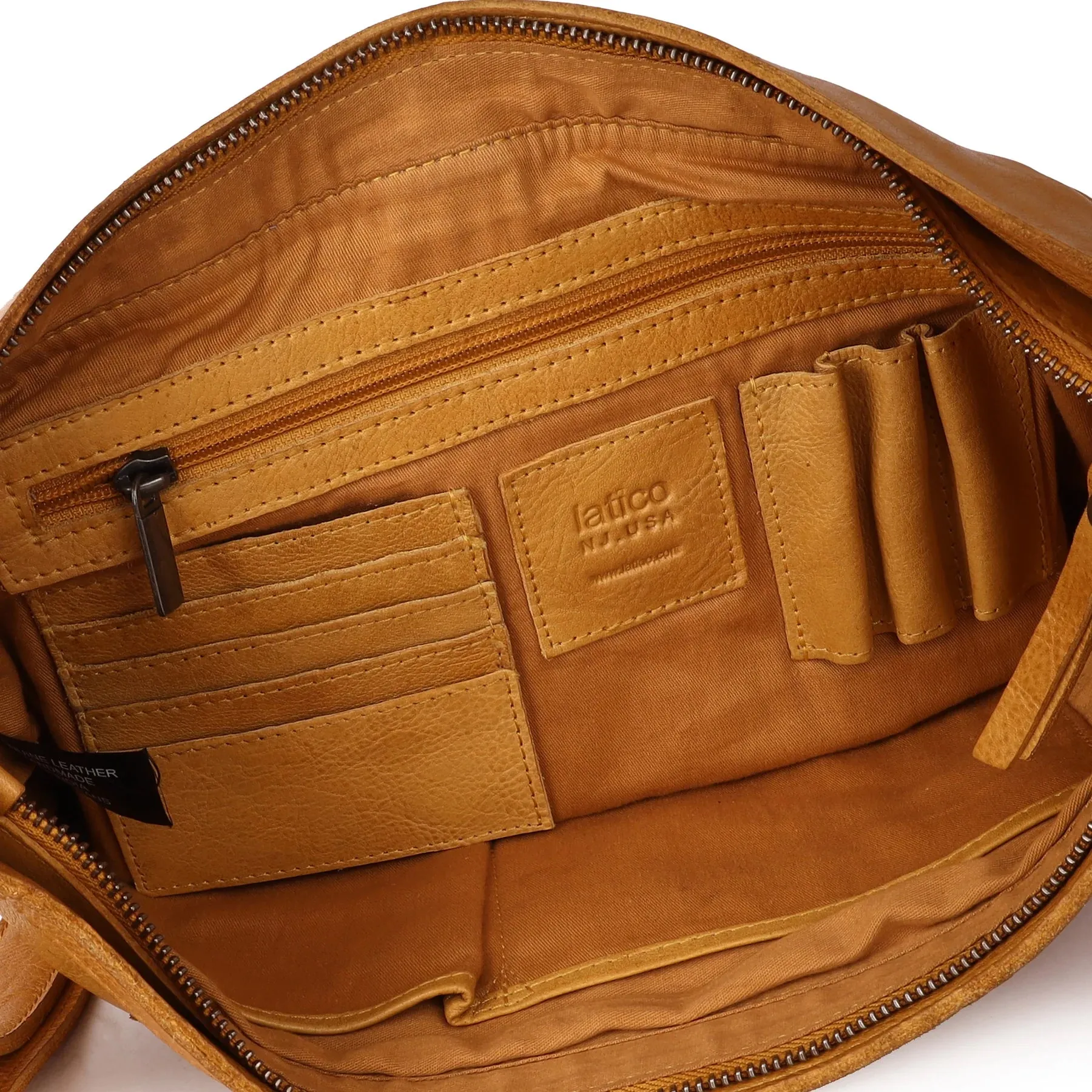 LATICO VISTA CROSSBODY COGNAC