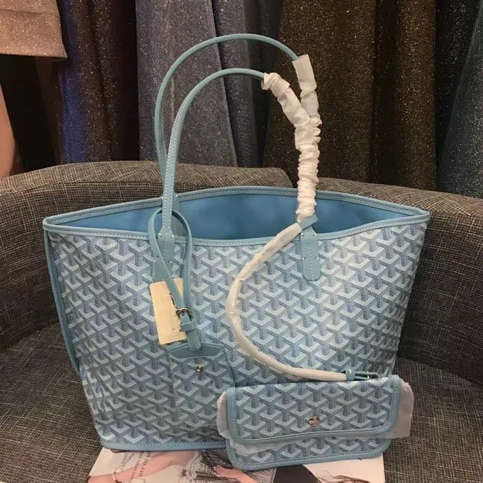 LDGY Double-sided Genuine Leather Tote - M/L