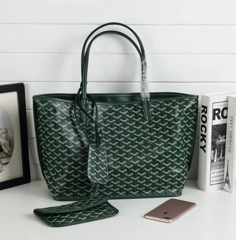 LDGY Double-sided Genuine Leather Tote - M/L