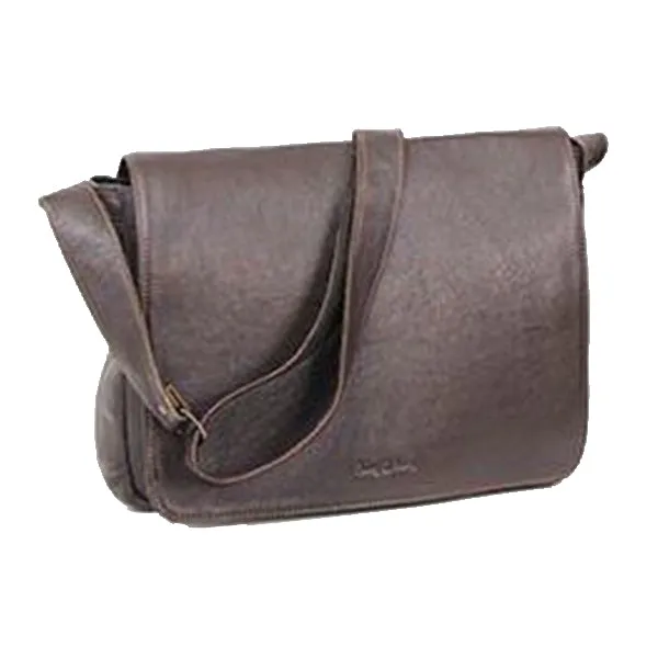 Leather 13inch Notebook Messenger Shoulder Work Bag