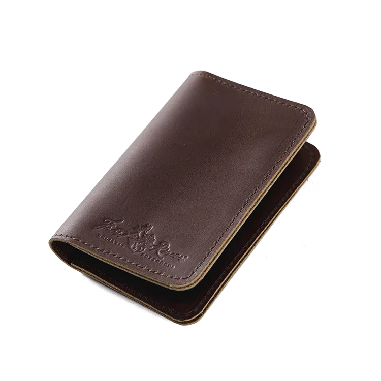 Leather Pocket Folio - Brown