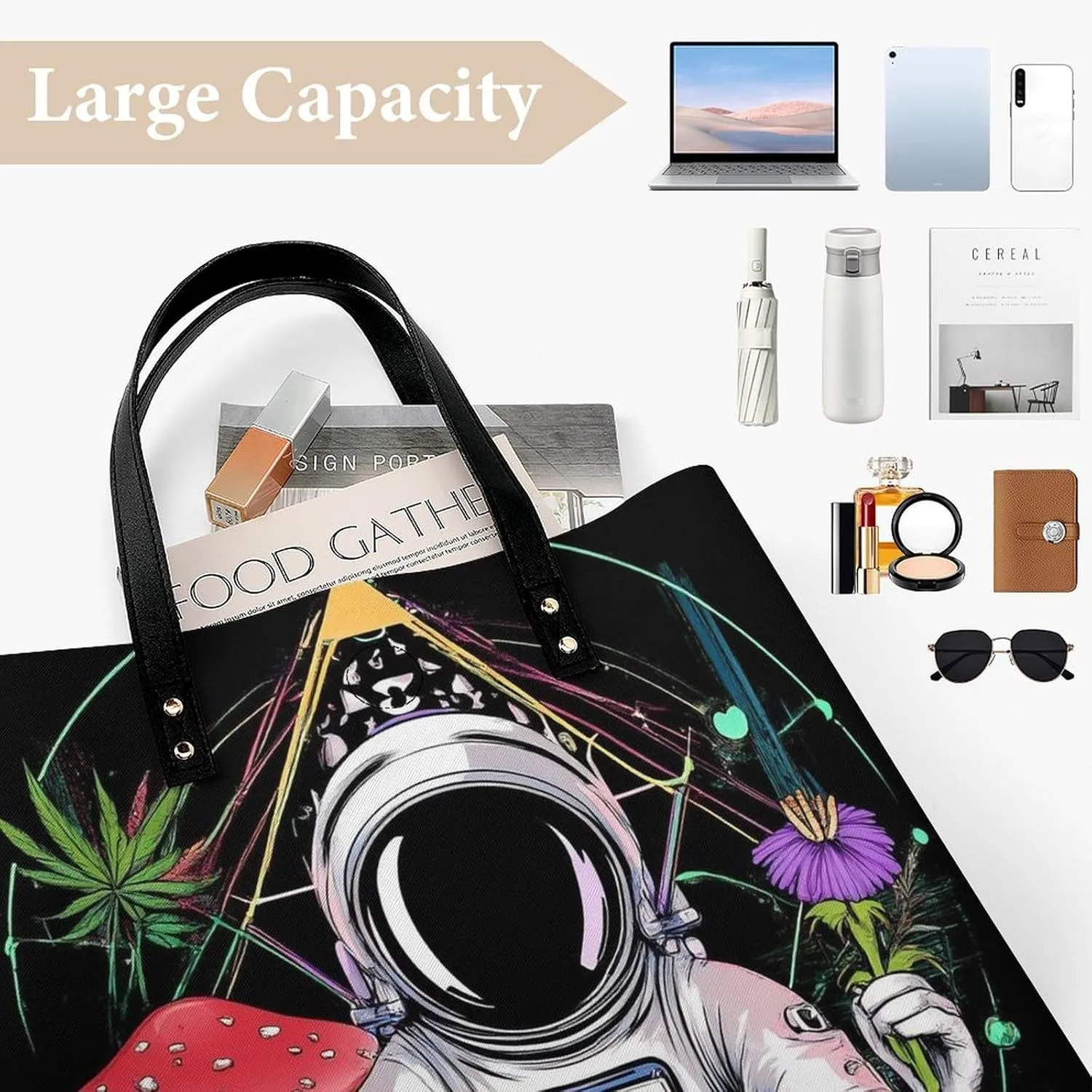 Leather Purse For Women Ladies Tote Shoulder Handbag