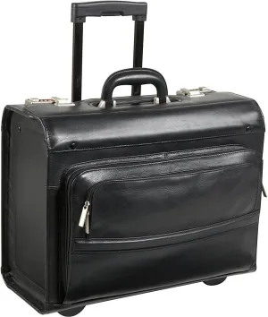 Leather Rolling Computer-friendly Catalog Case (#1854-0)