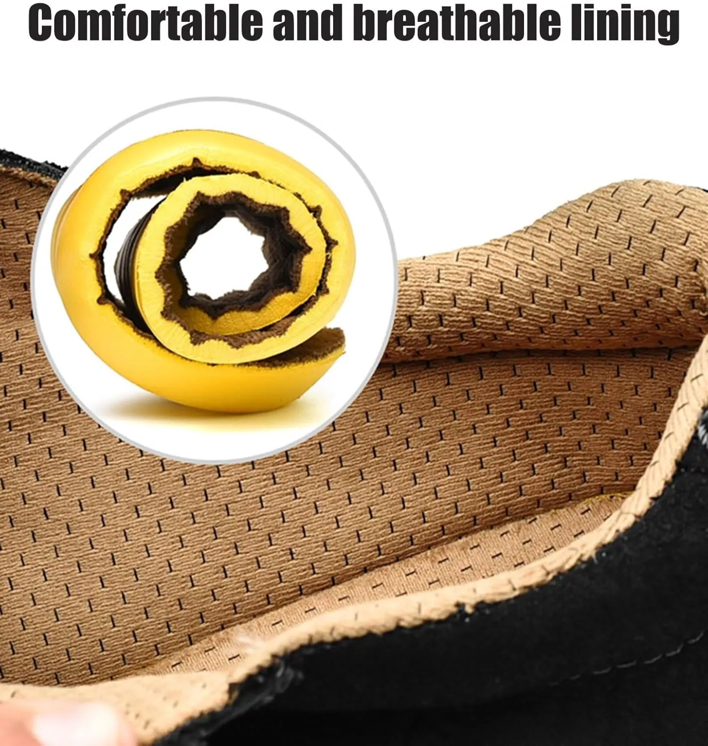 Leather Walking Shoes for Men Outdoor Hiking Trekking Shoes Casual Shoes Autumn Spring