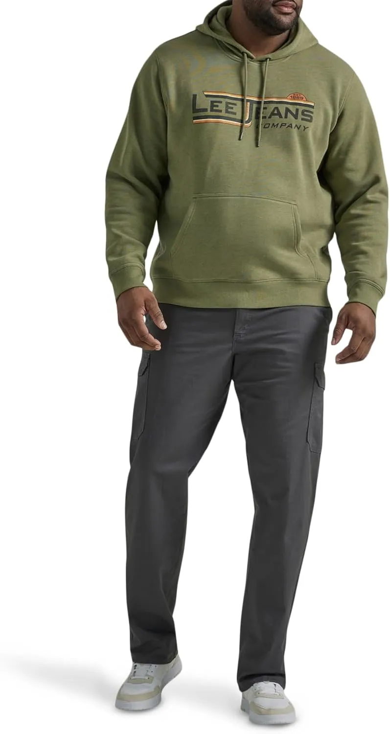 Lee Men's Big and Tall Extreme Motion Twill Cargo Pant