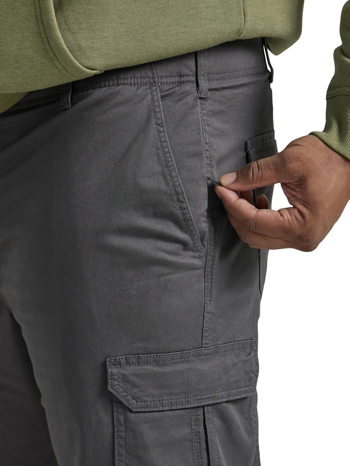 Lee Men's Big and Tall Extreme Motion Twill Cargo Pant