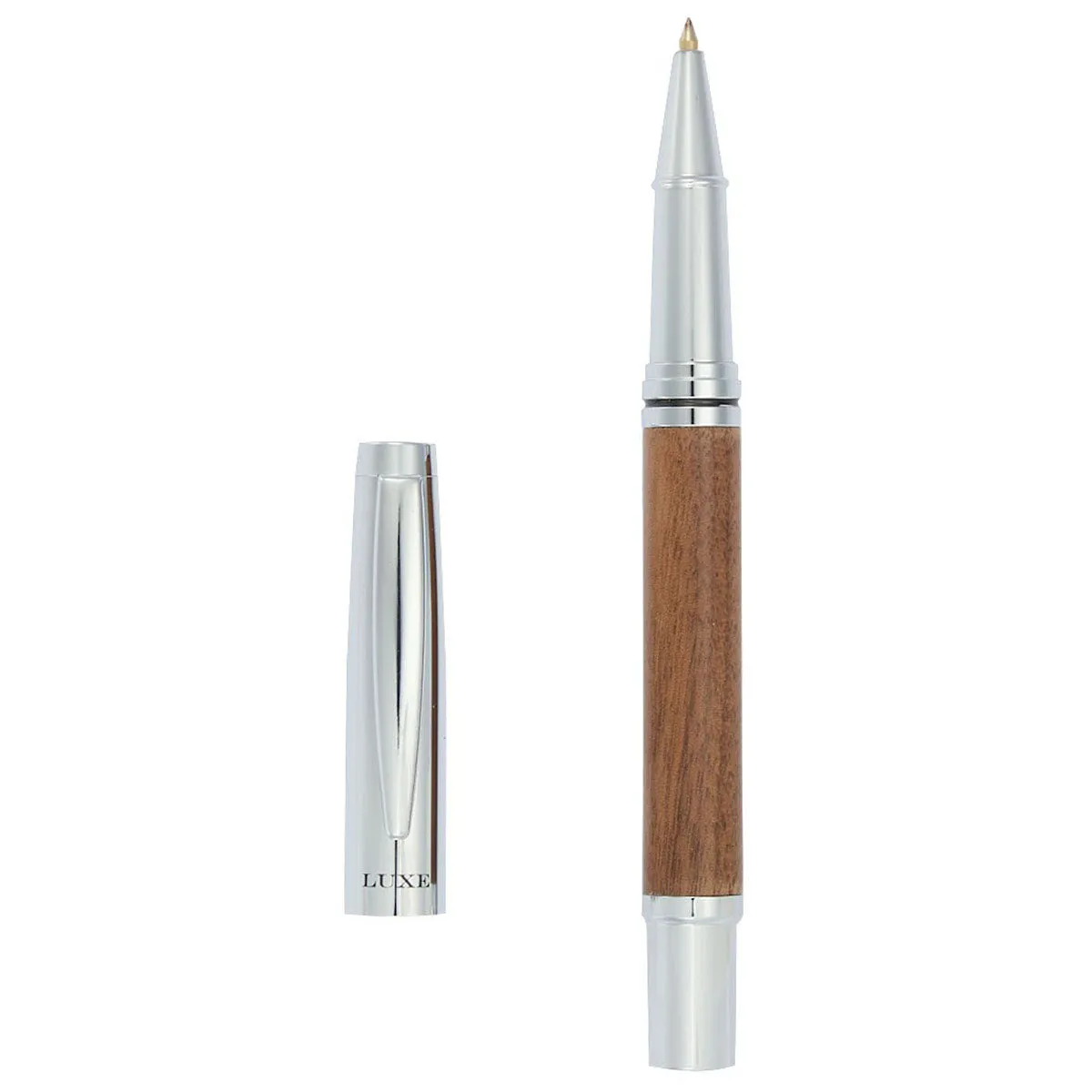 Leed's Wood Luxe Walnut Executive Roller Ball