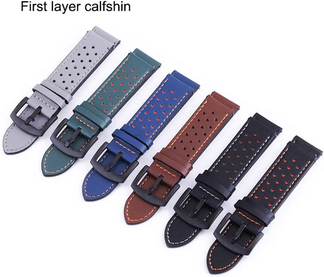 LEVINE watch strapStylish and elegant Watch Straps for Men Women,20mm Watch Strap Classic Calf Leather 22mm Watch Band with Leather Watch Strap Switch Ear Watchbands