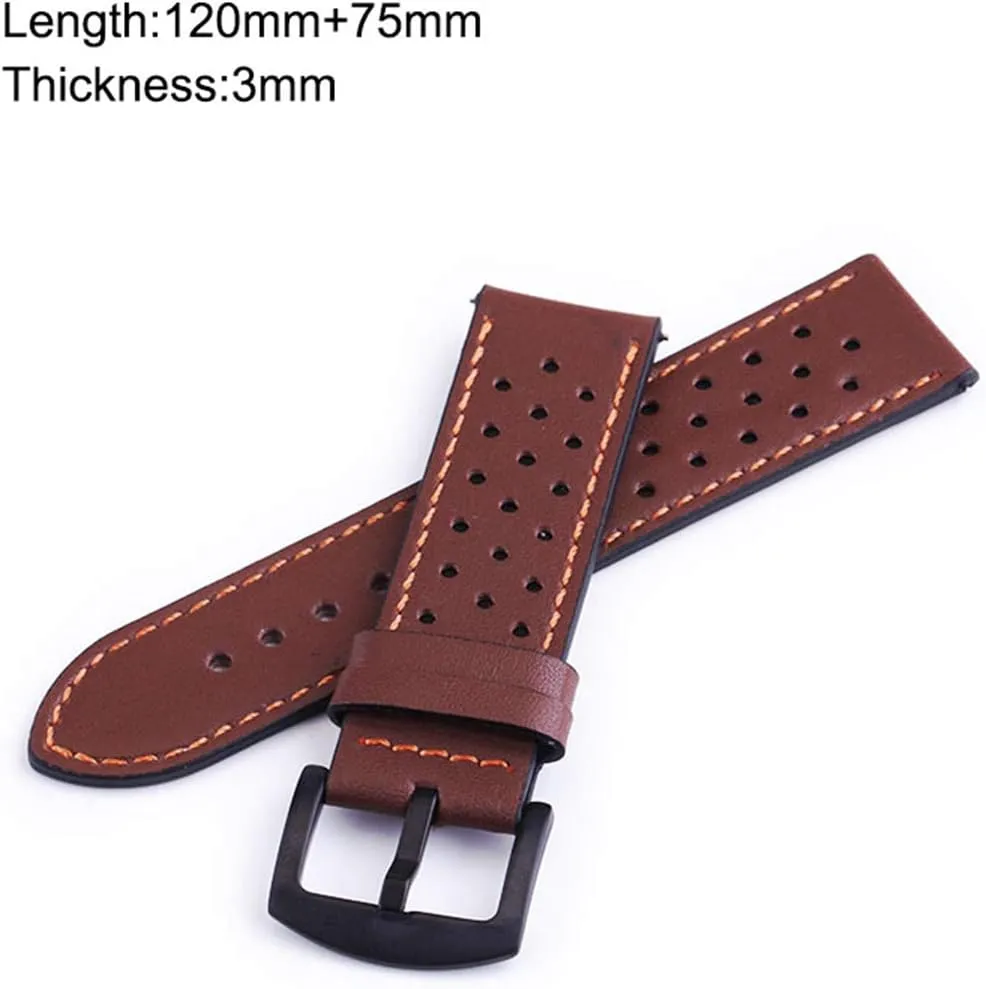 LEVINE watch strapStylish and elegant Watch Straps for Men Women,20mm Watch Strap Classic Calf Leather 22mm Watch Band with Leather Watch Strap Switch Ear Watchbands