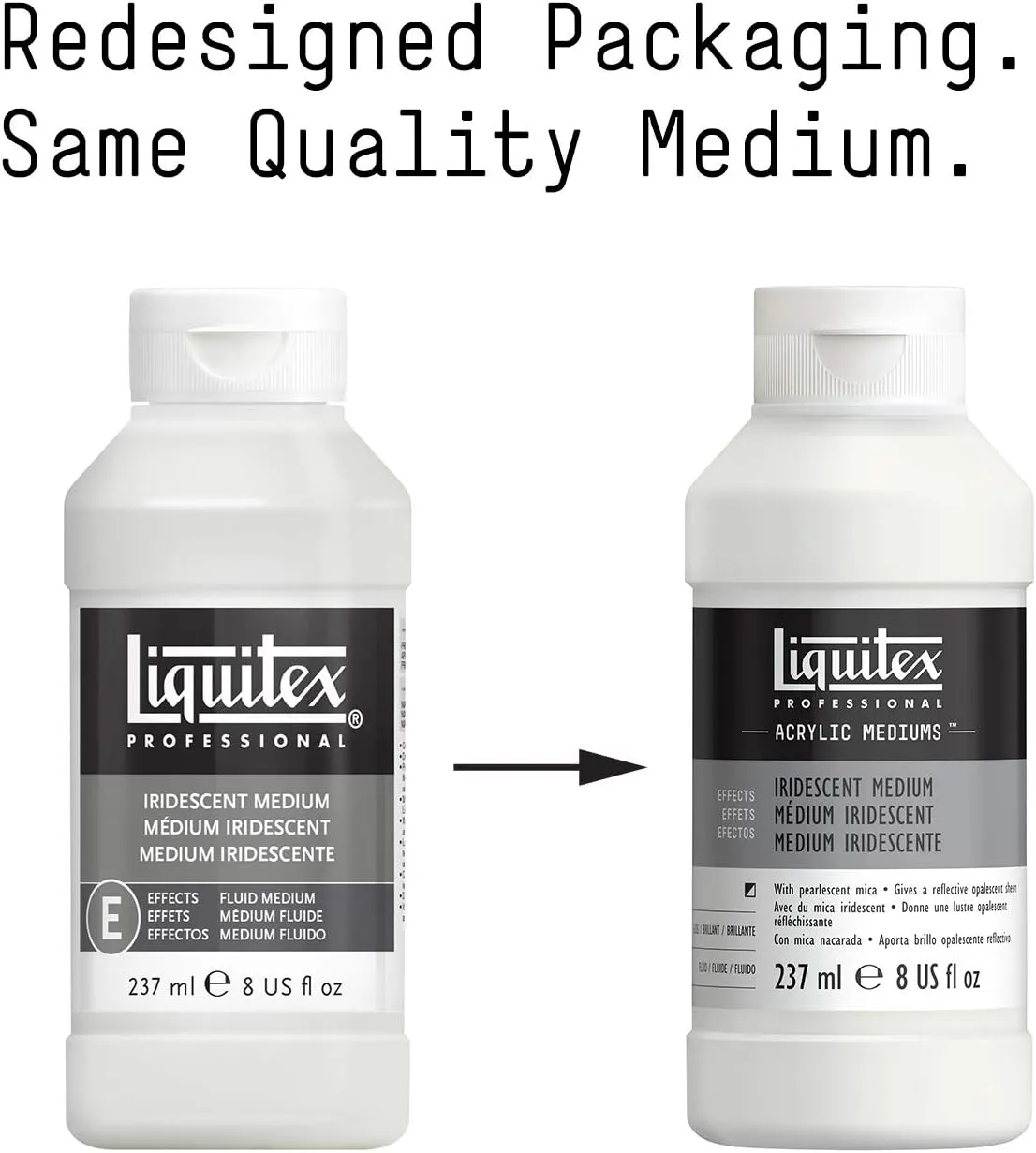 Liquitex Professional Effects Medium, 237ml (8-oz), Iridescent Medium