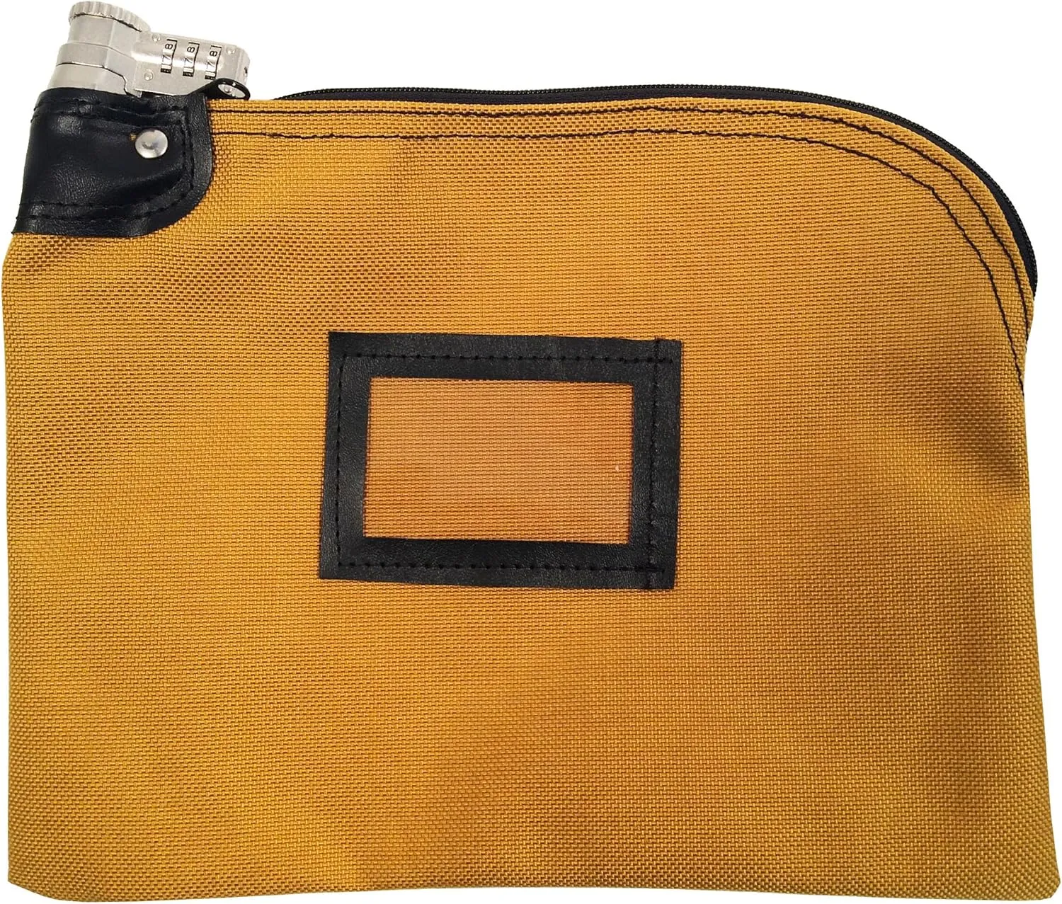 Locking Bank Bag 1350 Ballistic Weave Nylon Combination Keyed Security Copper