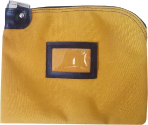 Locking Bank Bag 1350 Ballistic Weave Nylon Keyed Security Copper