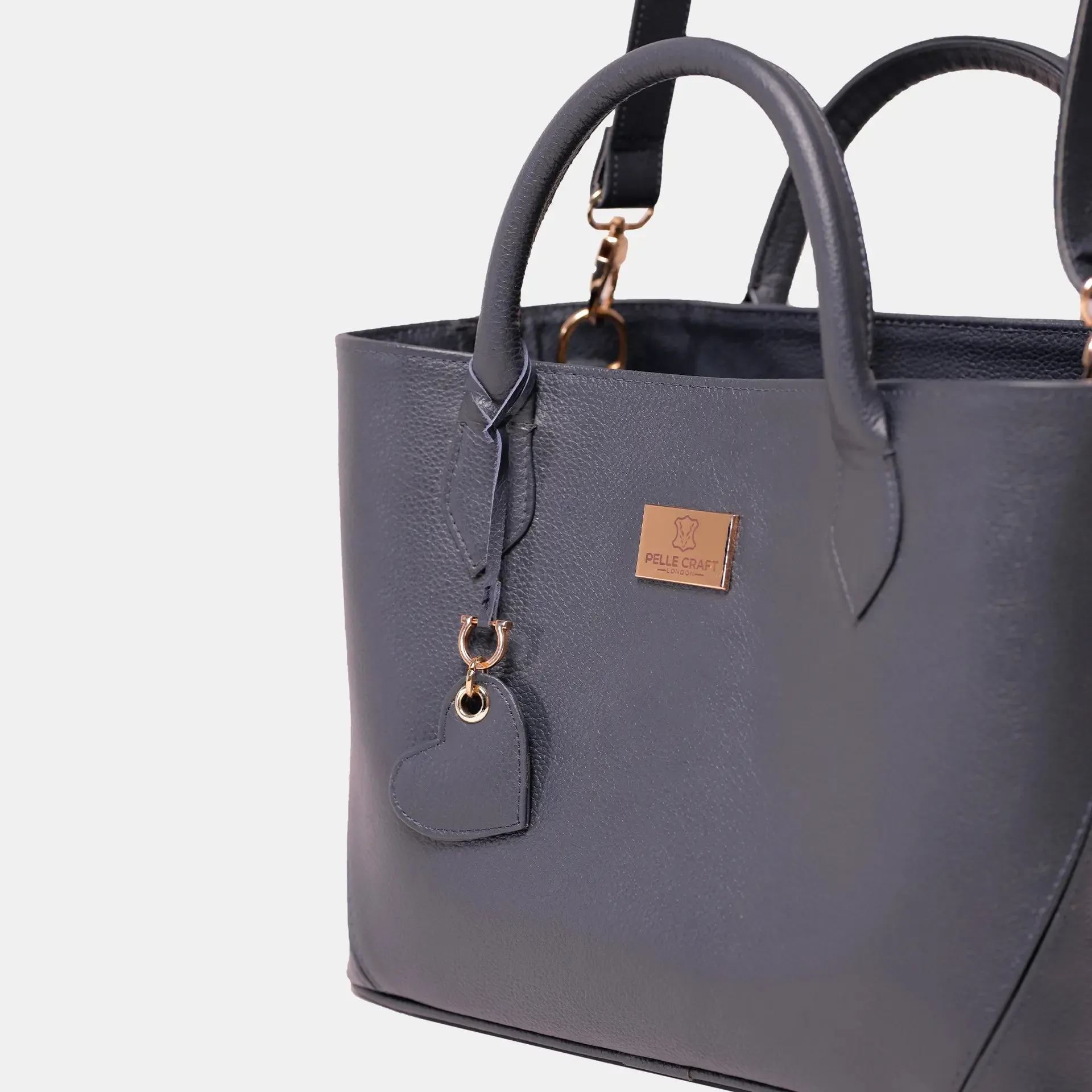 London Tote Bag Royal Blue Pebble