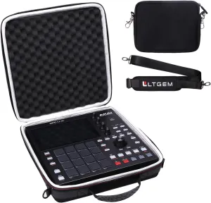 LTGEM Hard Case for Akai Professional MPC One  MPC One, Travel Protective Carrying Storage Bag with Shoulder Strap and Pouch
