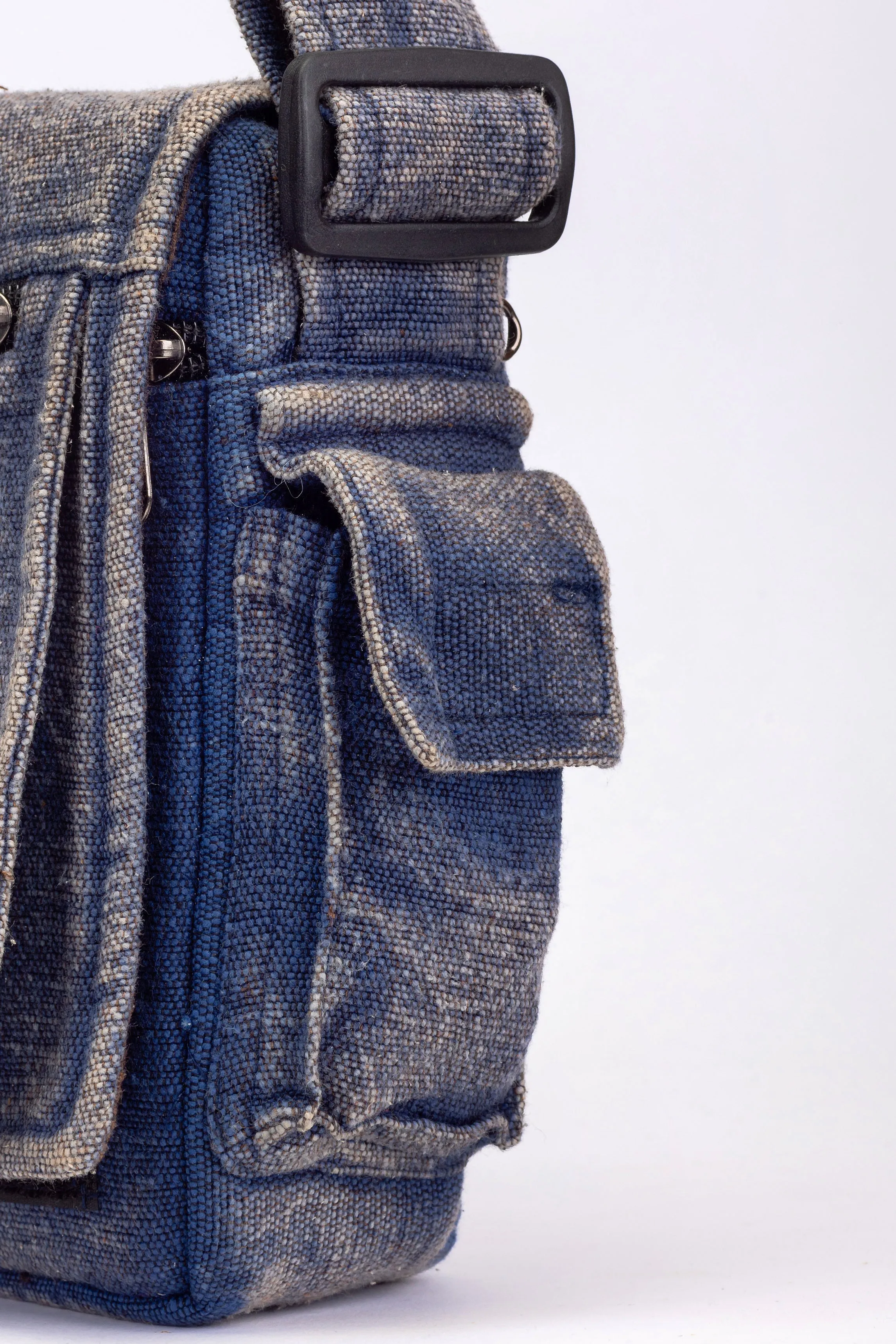 Lukla Stone-Washed Messenger Bag