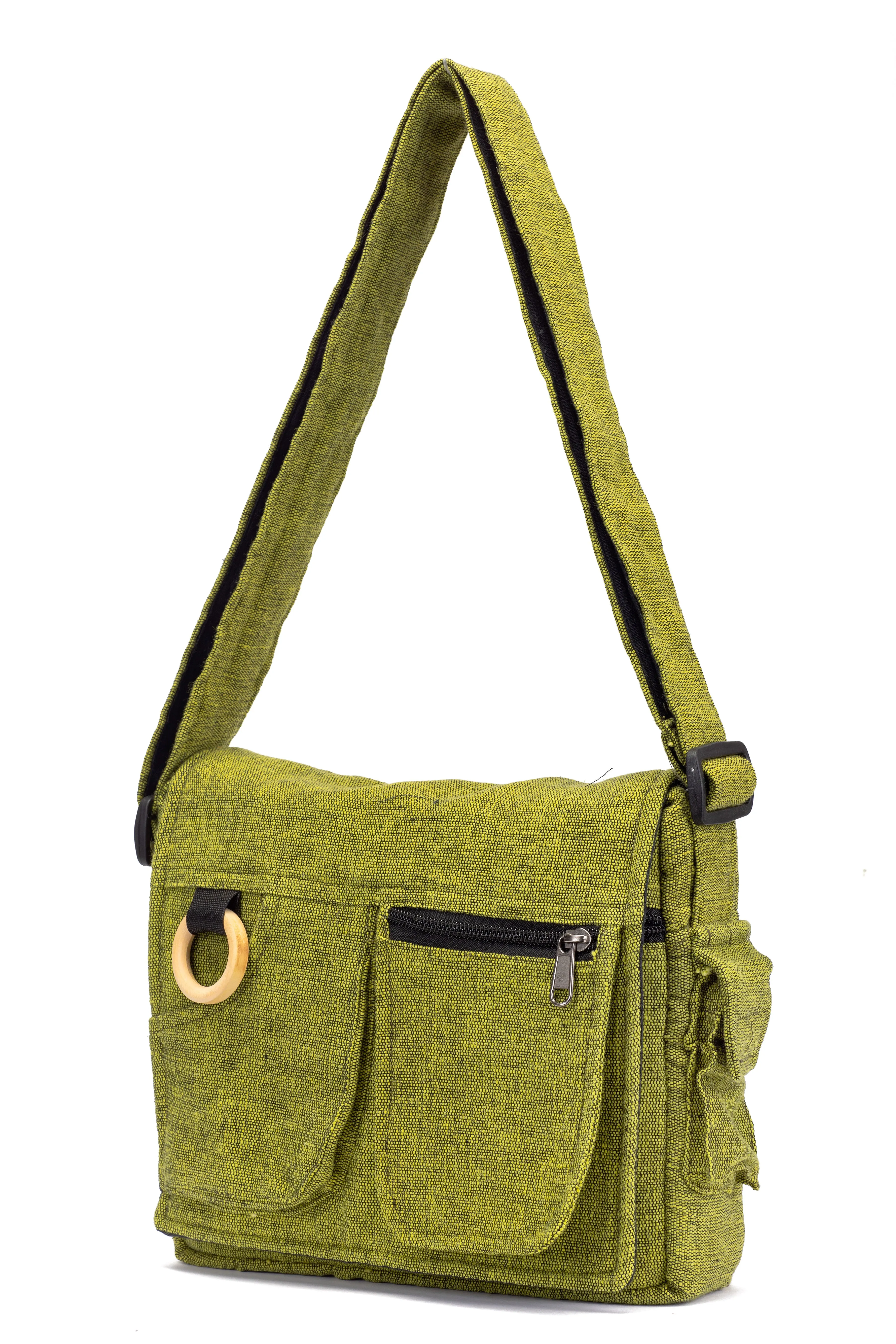 Lukla Stone-Washed Messenger Bag