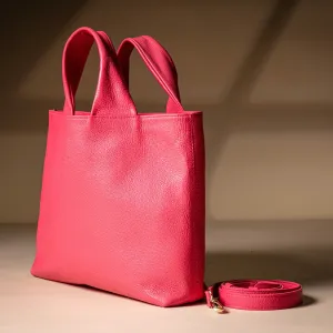 Mairi Medium Tote | Hot Pink