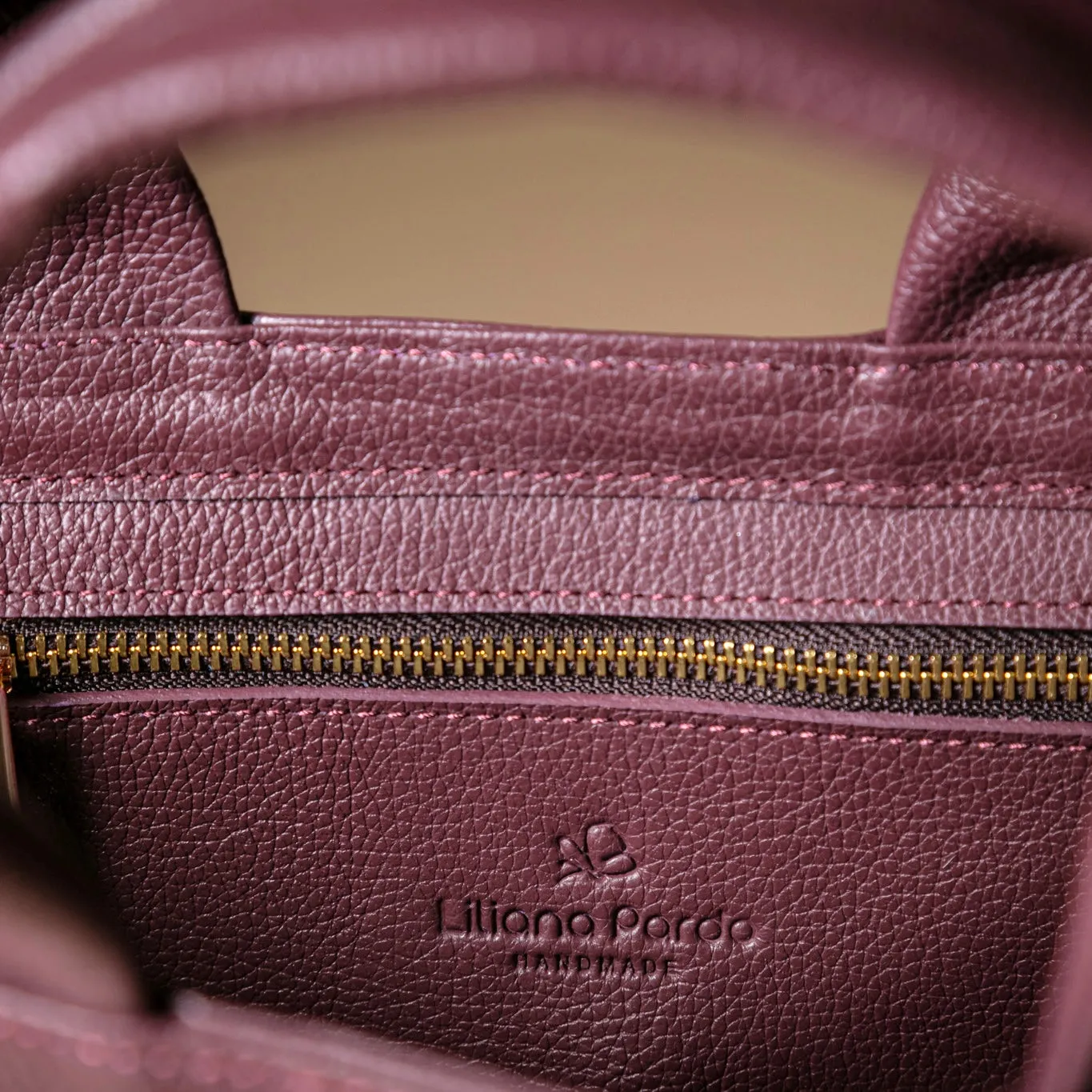 Mairi Small Tote | Burgundy