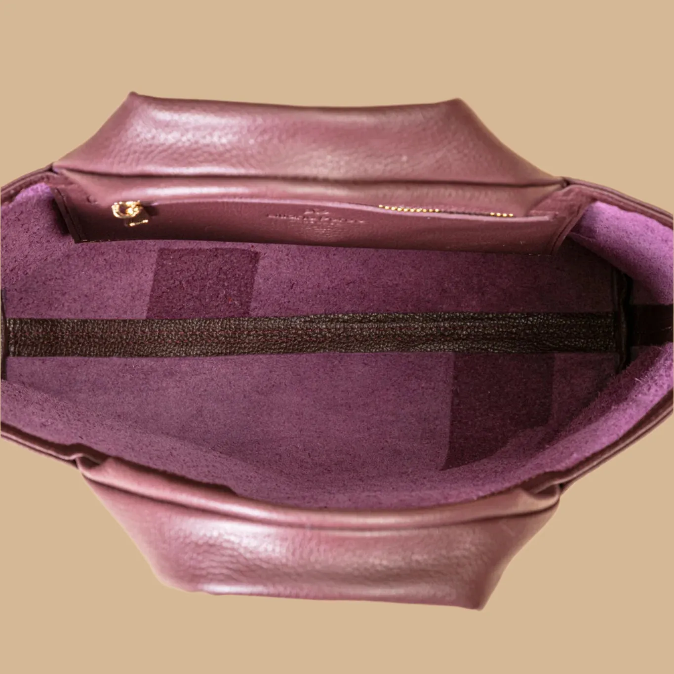 Mairi Small Tote | Burgundy