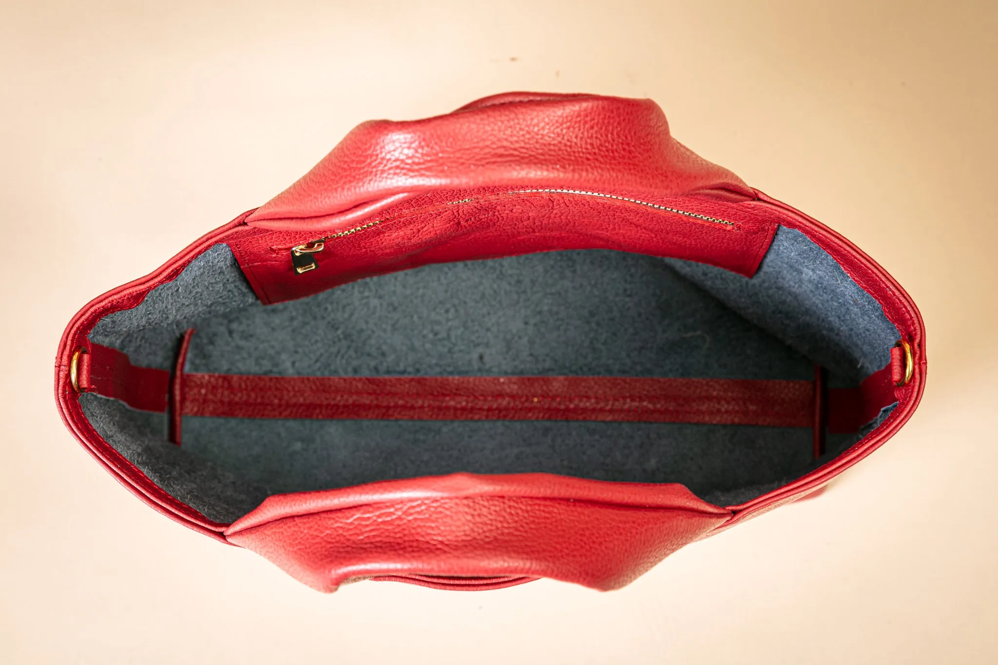 Mairi Small Tote | Red