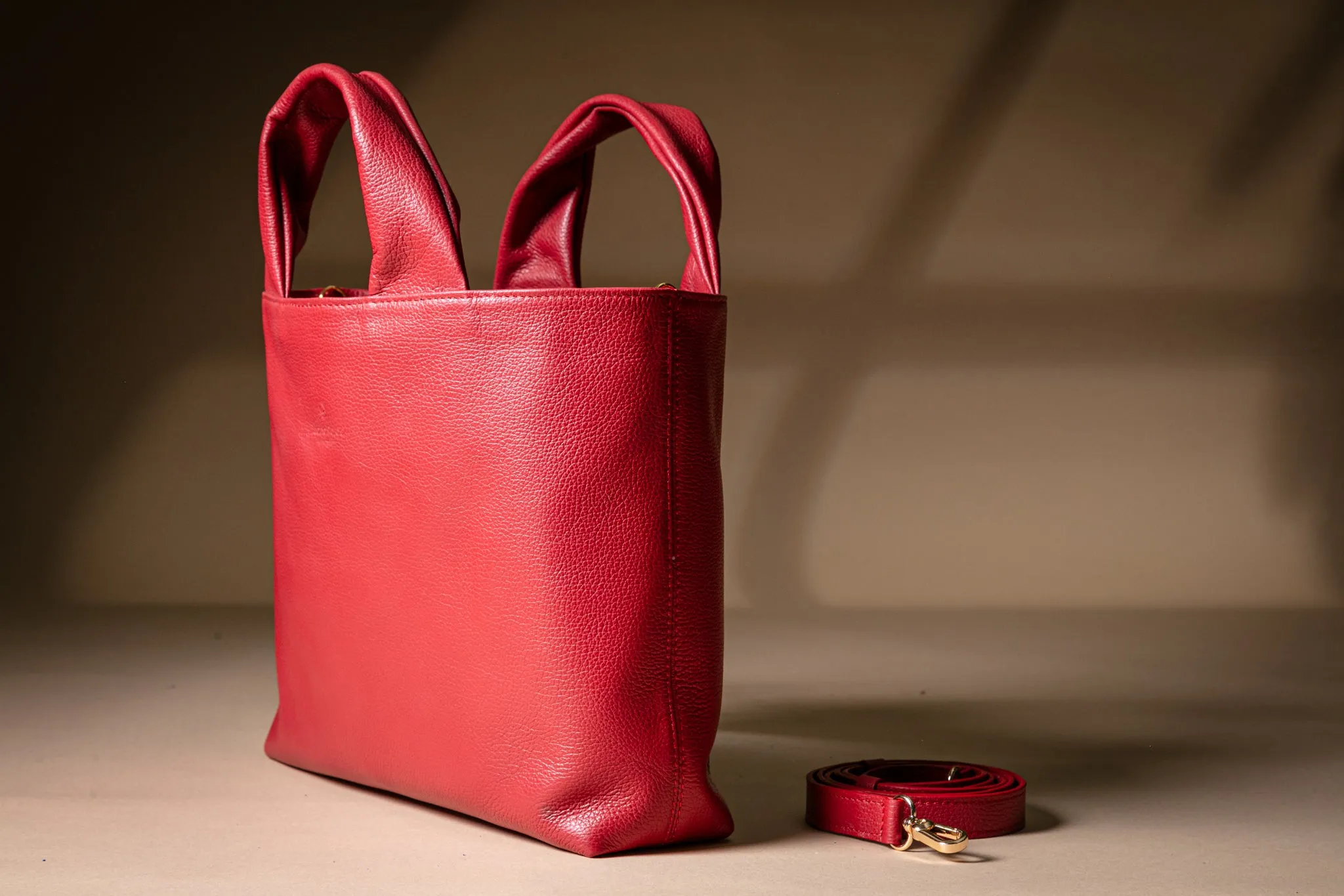 Mairi Small Tote | Red