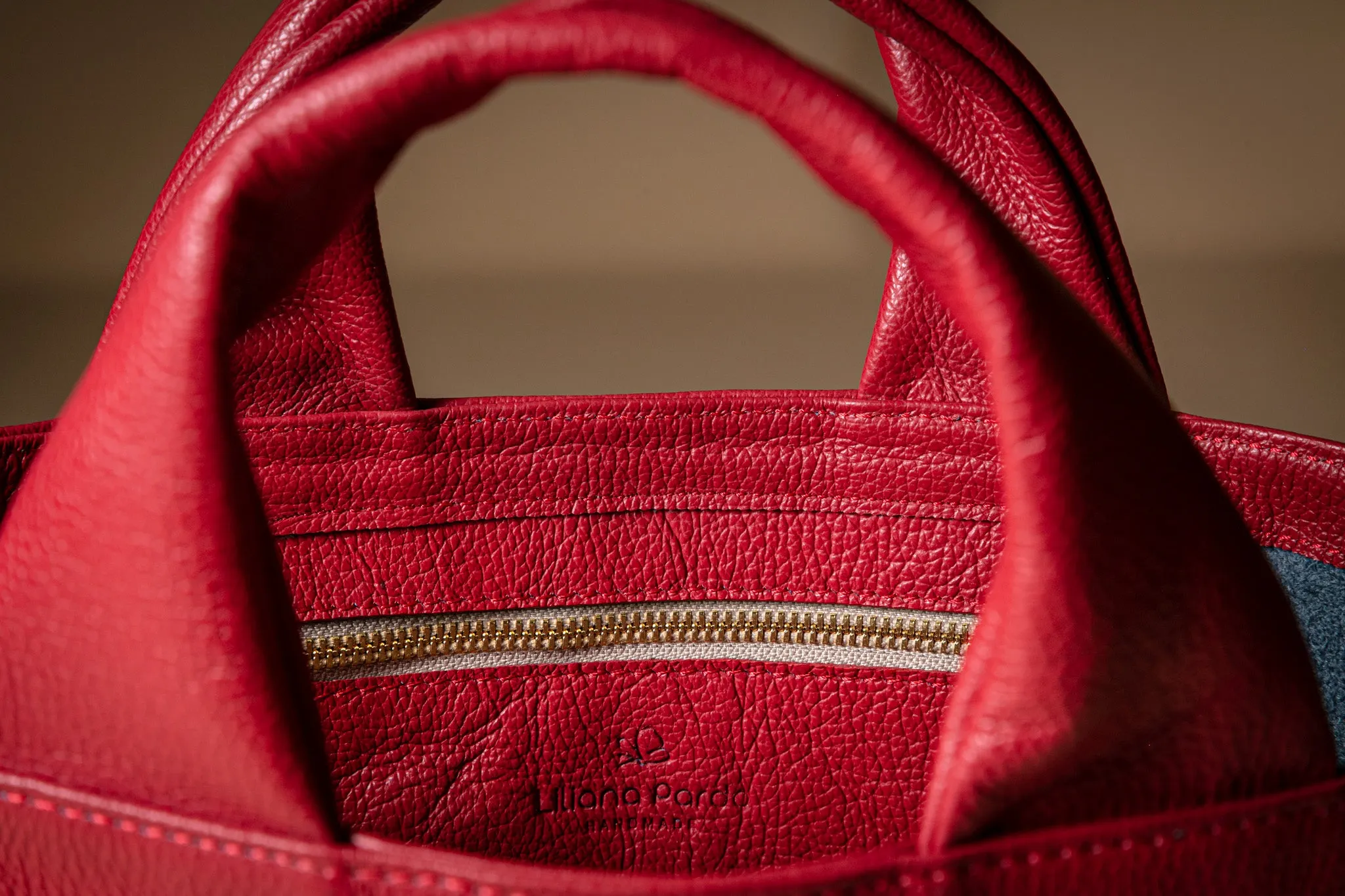 Mairi Small Tote | Red
