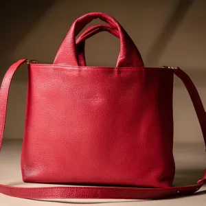 Mairi Small Tote | Red