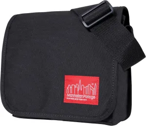 Manhattan Portage DJ Messenger Bag (Extra Small) Adjustable Strap Water Resistant Vinyl Records Zippered Compartment 1000D Cordura for Work College Travel