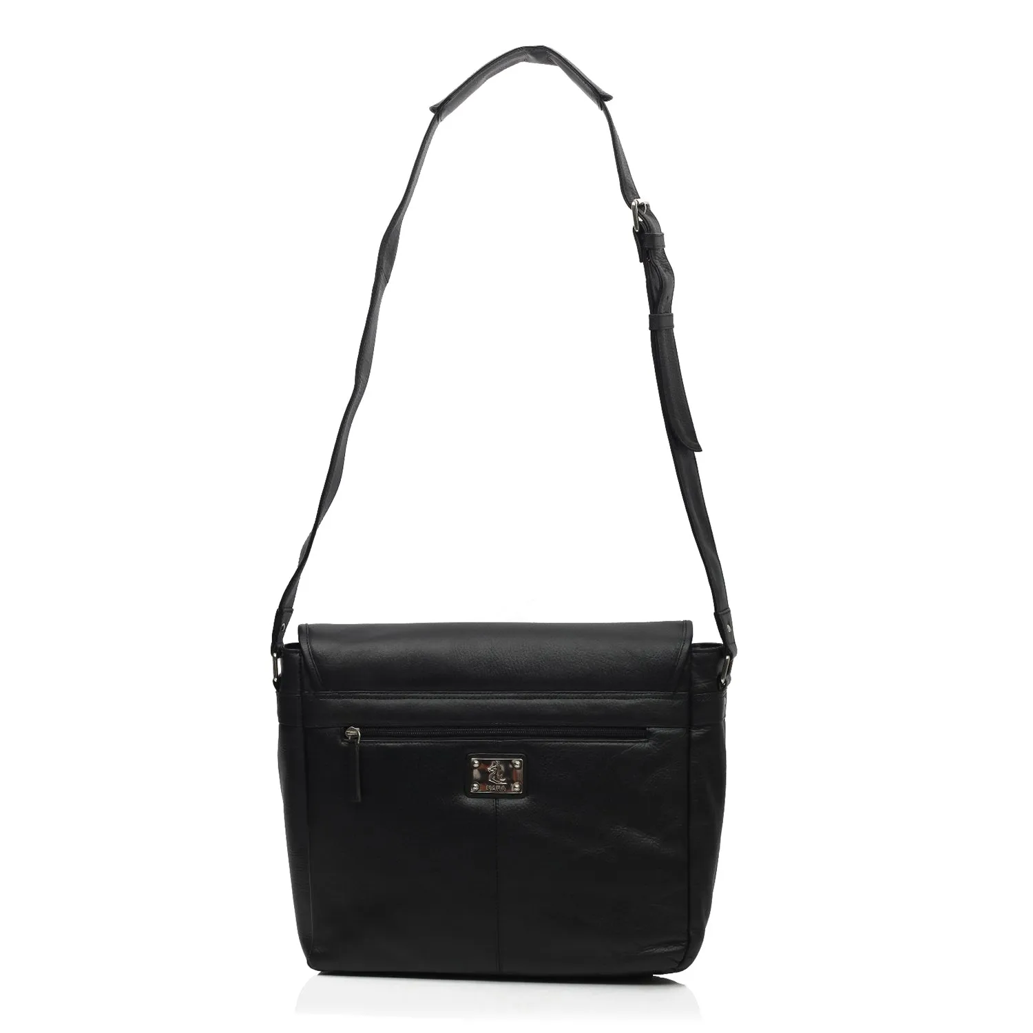 Marc Modern Black Messenger Bag