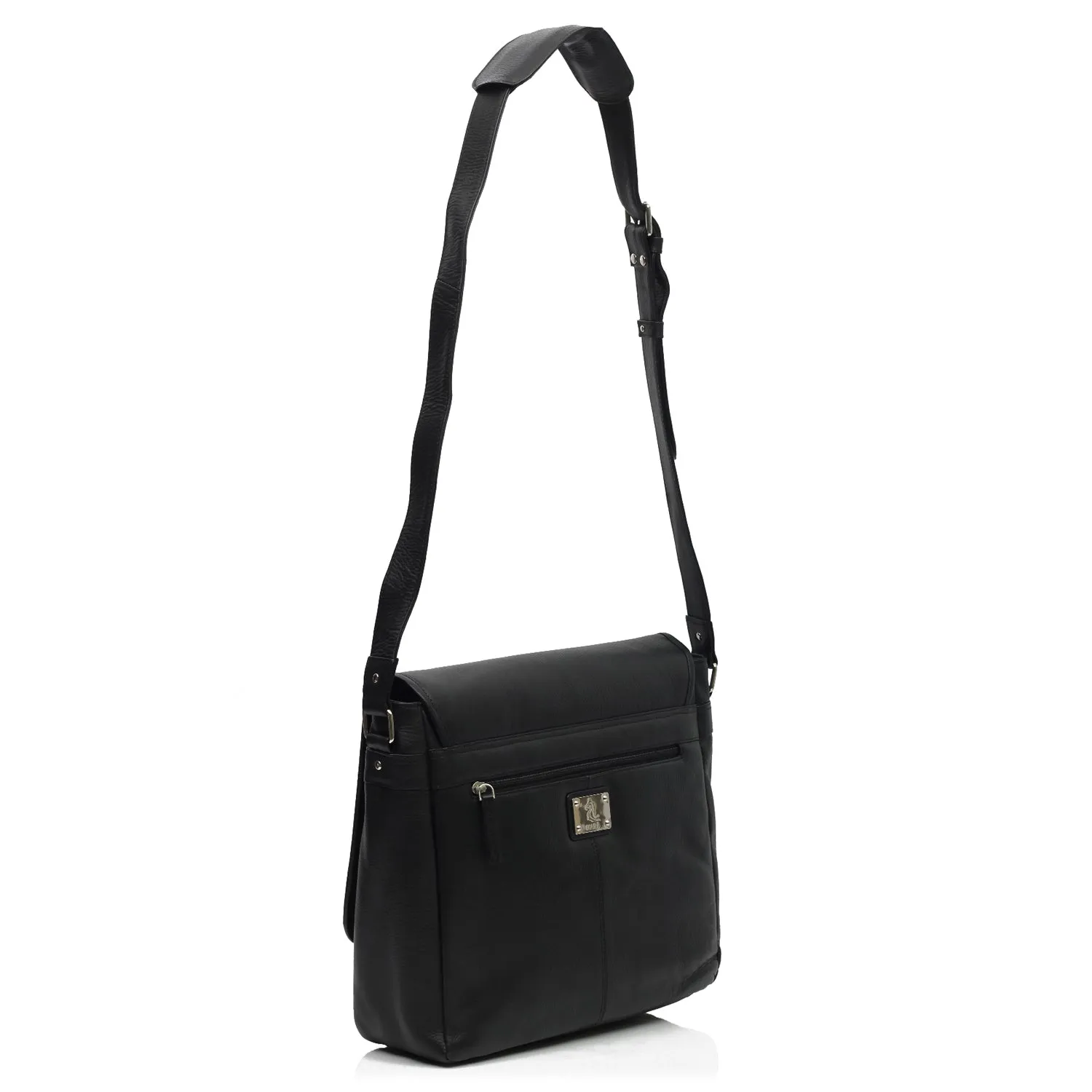 Marc Modern Black Messenger Bag
