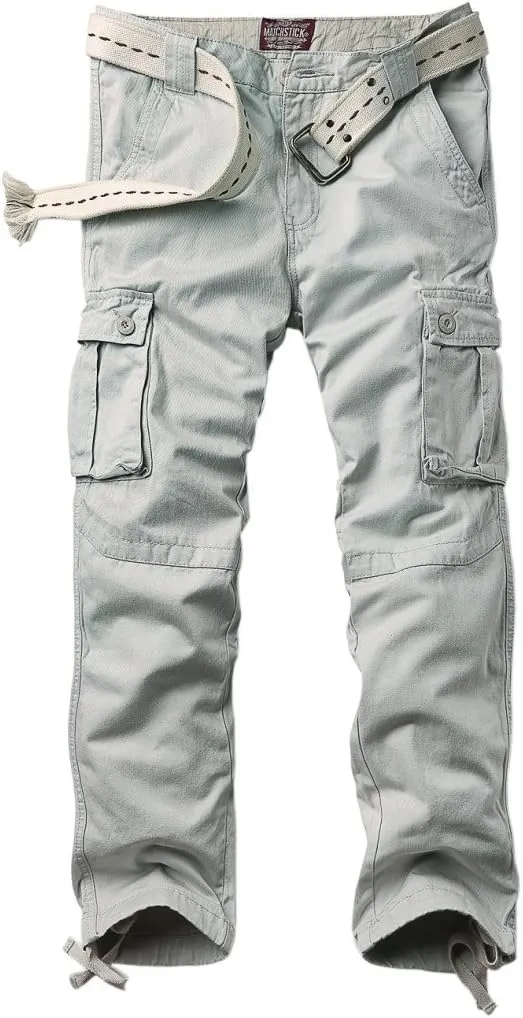 Match Men's Casual Wild Cargo Pants Outdoors Work Wear #6531