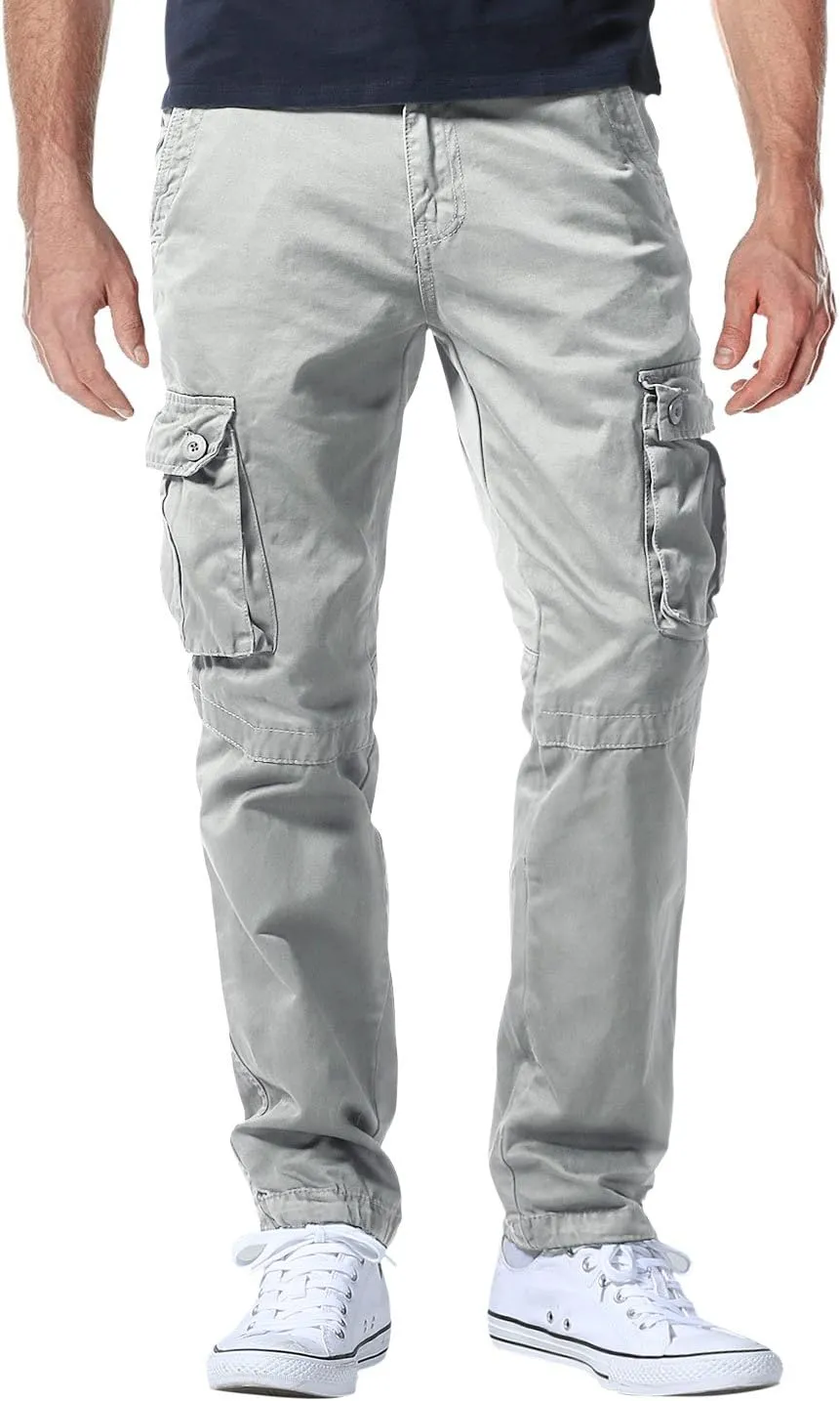 Match Men's Casual Wild Cargo Pants Outdoors Work Wear #6531