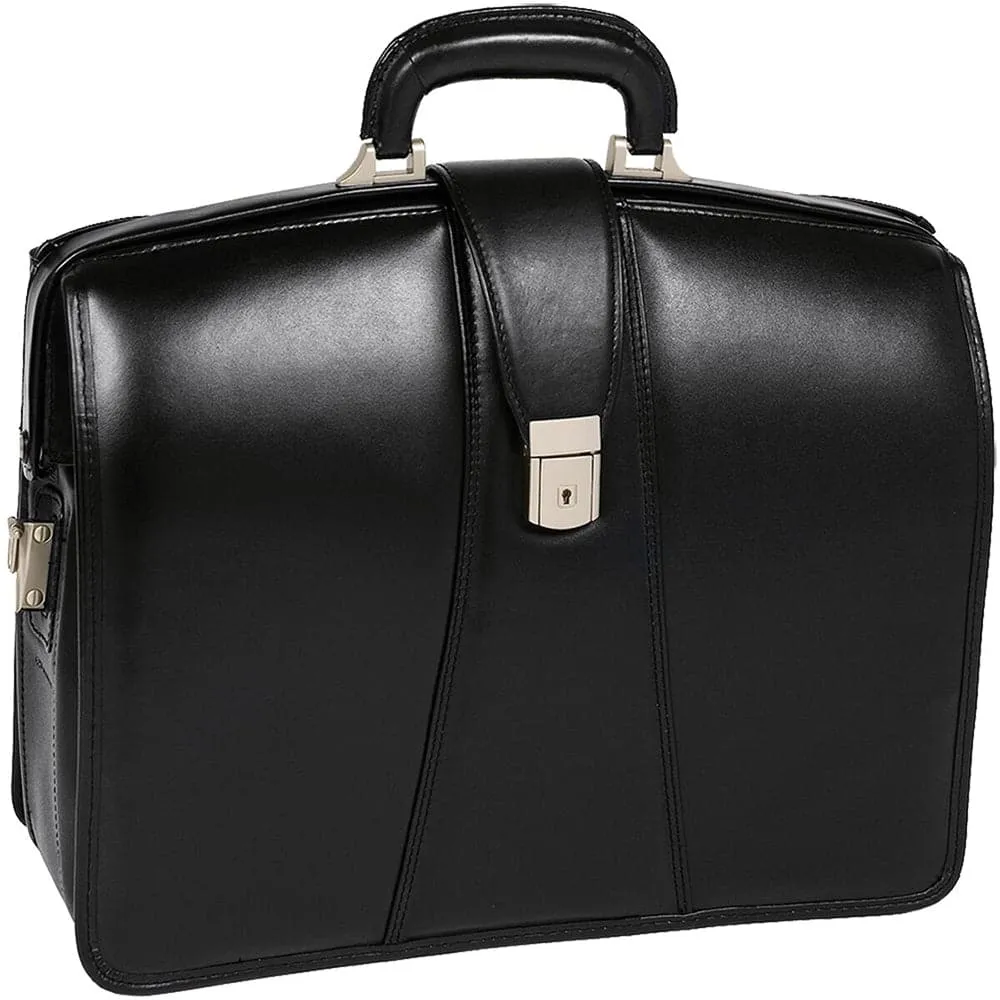McKlein USA Harrison 15.6" Leather Partners Laptop Briefcase