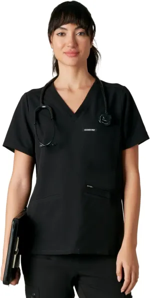 Members Only Women's Bari Scrub Top with 1 Pocket |Hospital Uniform|