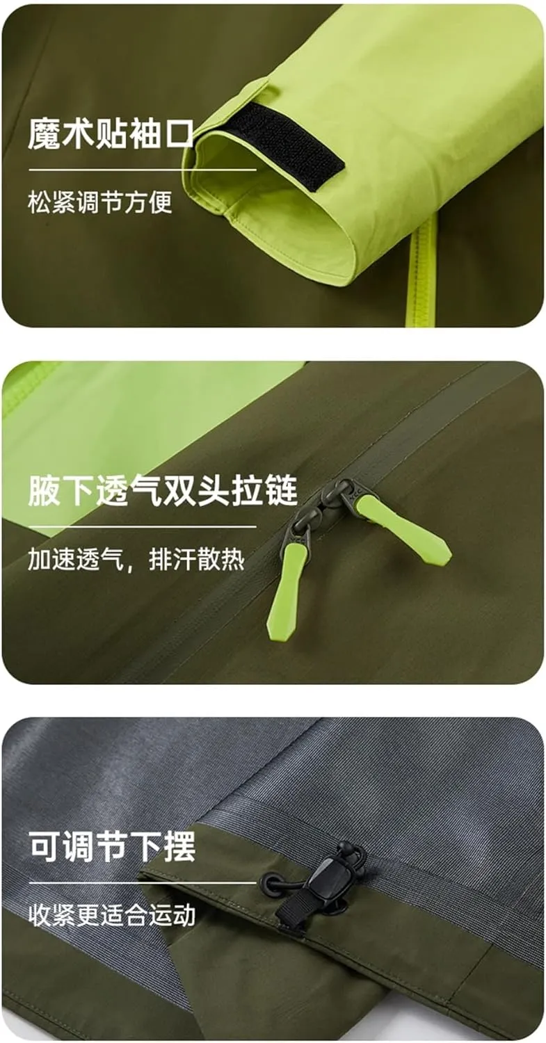 Men Sports Ski Camping Soft Shell Outdoor Mountaineering Tour Windstorm Hardshell Jacket