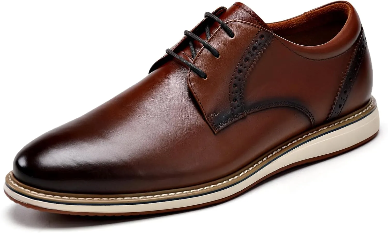 Men's Casual Dress Oxfords Shoes Business Formal Derby Sneakers