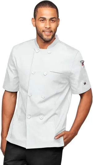 Men’s Chef Coat with Mesh Side Panels (S-3X, 6 Colors)