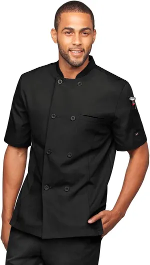 Men’s Chef Coat with Mesh Side Panels (S-3X, 6 Colors)