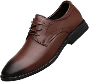 Men's Dress Shoes Business Wedding Lace-up Formal Oxford Shoes for Men